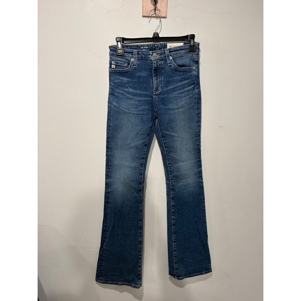 AG Adriano Goldschmied The Angel Bootcut Jeans Blue Wash 25x32 Anthropologie